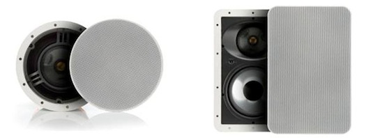 Monitor Audio trimless built-in speakers