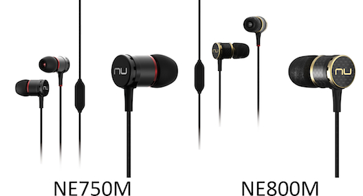 Nuforce NE 750M & NE 800M earphones from Totally Wired